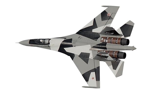 Модель самолета FreeWing Su-35 Flanker-E PNP (серый камуфляж)
