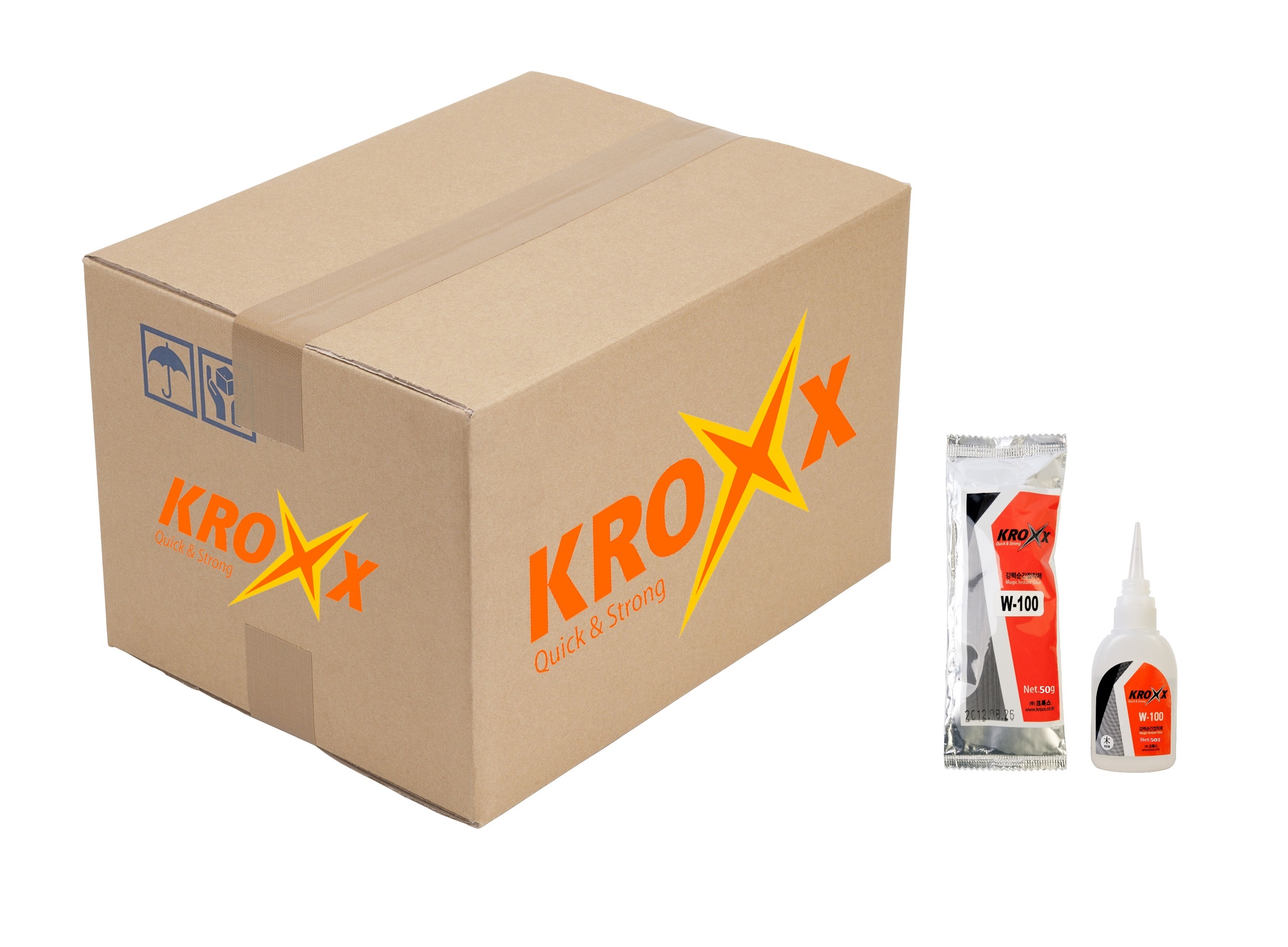 Клей Kroxx (циакрин) W-100 50мл (240шт)