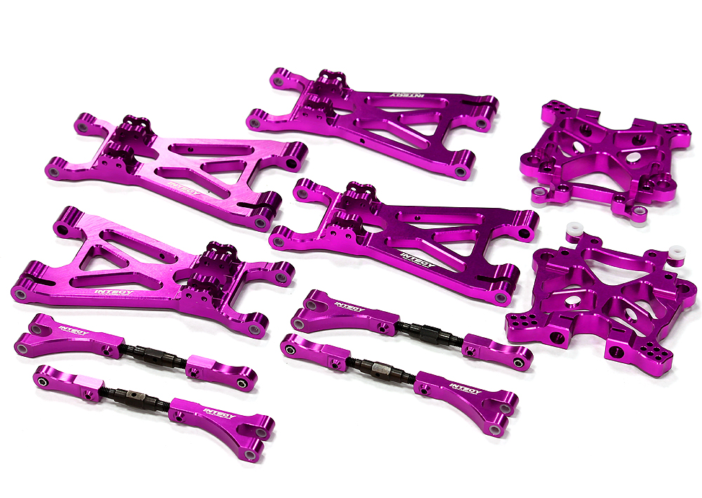 Полный комплект подвески (фиолет) для HPI Savage XL & Flux