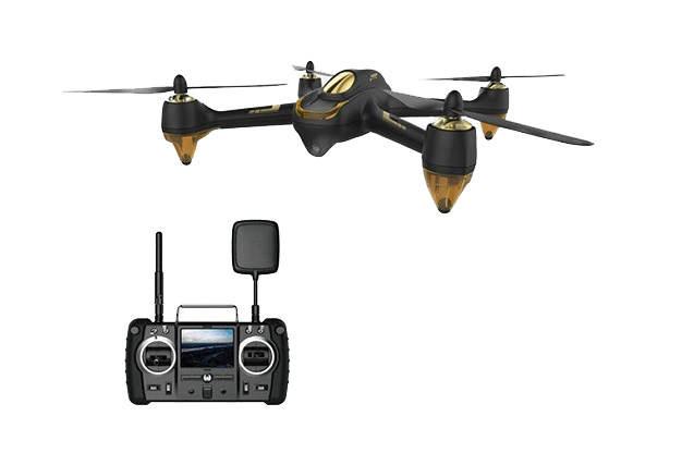 Радиоуправляемый квадрокоптер Hubsan X4 H501S Pro GPS FPV RTF 2.4G (черный)