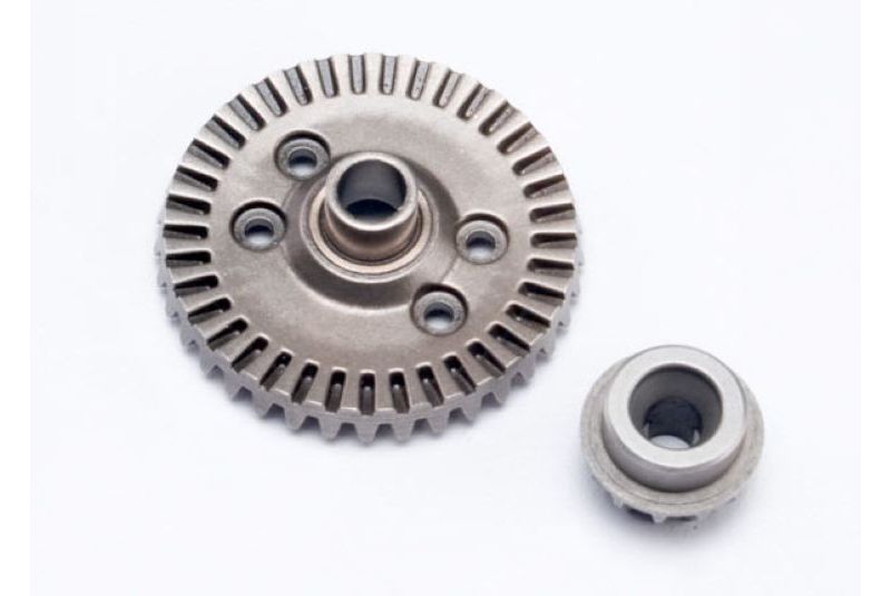Ring gear, differential/ pinion gear, differential (rear)