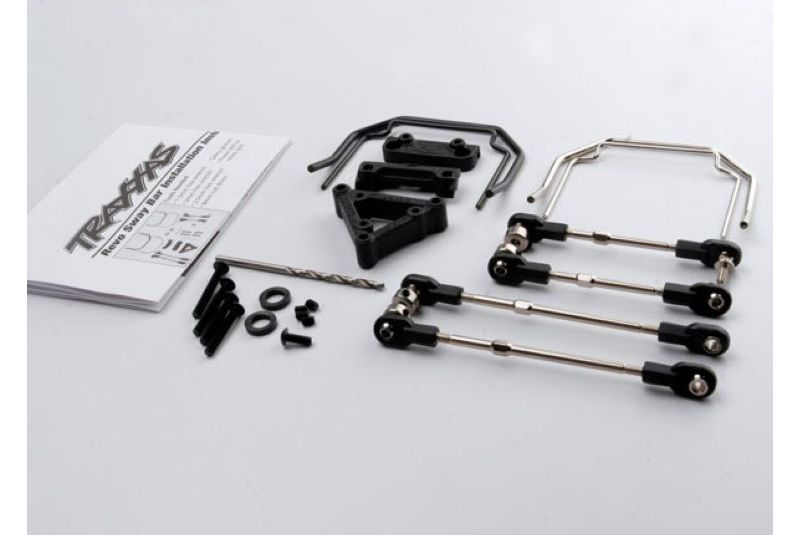Sway bar kit, Revo (front and rear) (includes thick and thin sway bars and adjustable linkage) (requ