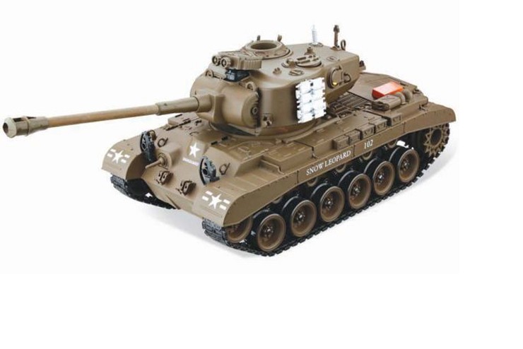 Радиоуправляемый танк  Pershing (Snow Leopard) масштаб 1:20 27Мгц