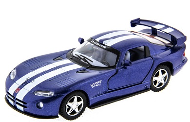 Машина Kinsmart Dodge Viper GTSR 1:36 инерционная