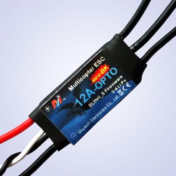 Регулятор оборотов Maytech Blackfire 12A-OPTO BLHeli_S