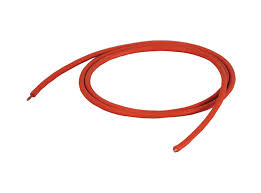 Провод 18AWG красный  soft  silicone wire, red or black,0.08*165strands