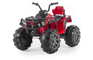 Электроквадроцикл BDM Grizzly ATV Red