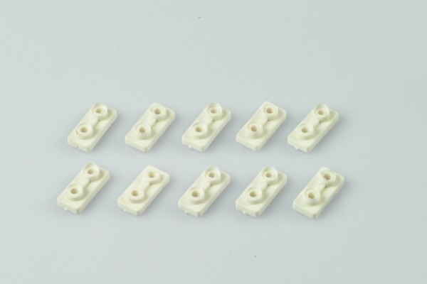 Пластиковые крепежи для сервомашинок (белые)