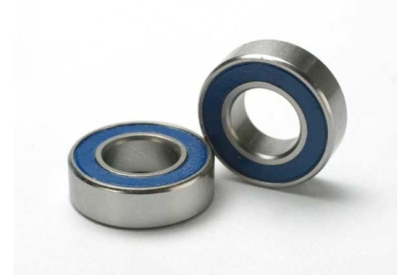 Ball bearings, blue rubber sealed (8x16x5mm) (2)