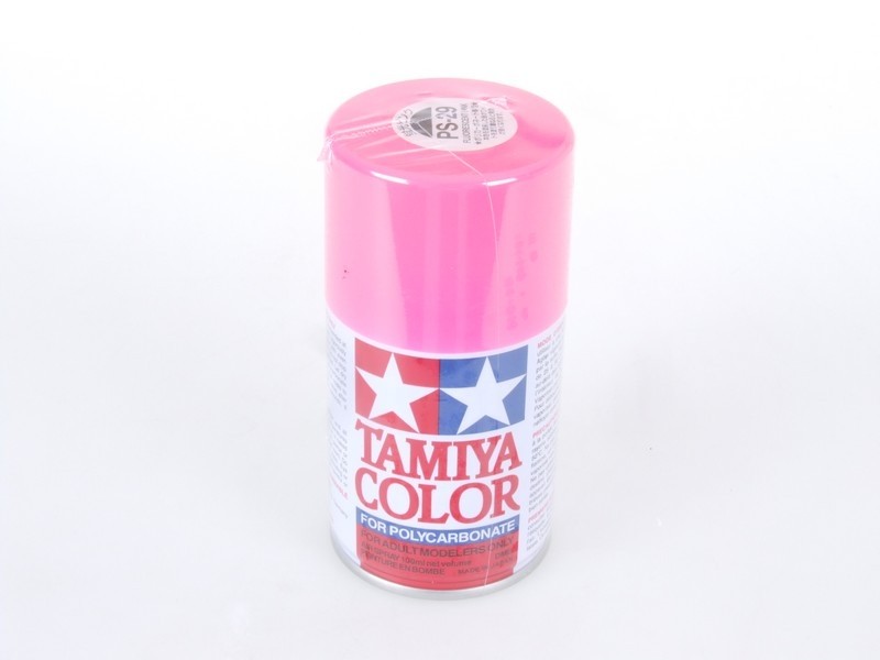 Краска для лексана Tamiya PS-29 флюоресцентная розовая