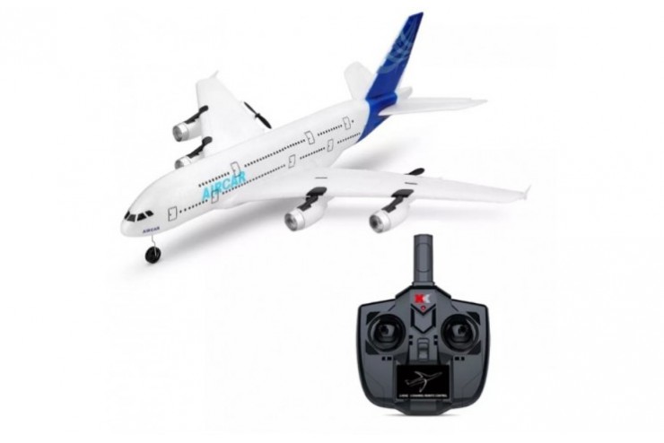 Радиоуправляемый самолет A380 XK A120 2.4G RTF