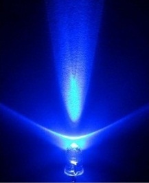Светодиоды синие 2шт 5мм