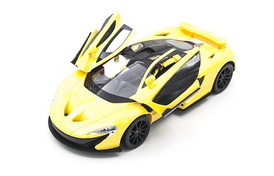 Модель шоссейного автомобиля McLaren P1 4WD RTR Yellow 1:14 27Mhz