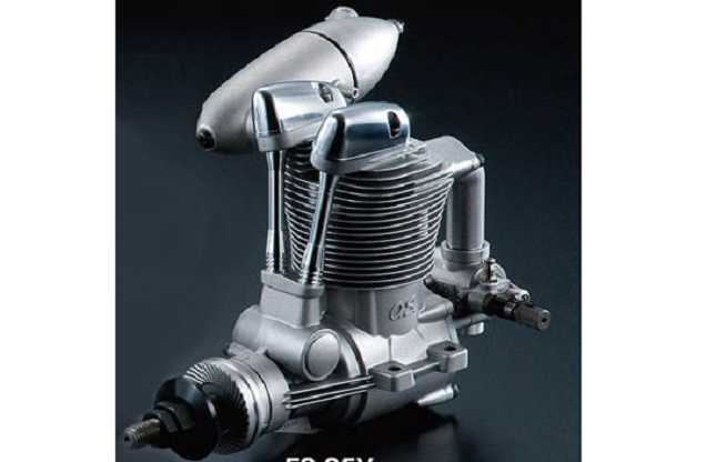 Двигатель внутреннего сгорания O.S. MAX FS95V (60PA) с глушителем F5050 Limited Edition