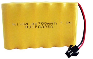 Аккумулятор Ni-Cd 7.2V 700 mAh AA (Разъем - SM)