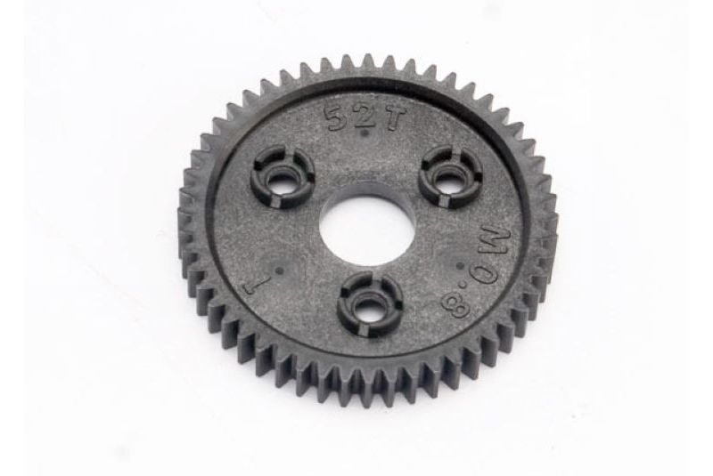 Spur gear, 52-tooth (0.8 metric pitch, compatible with 32-pitch)