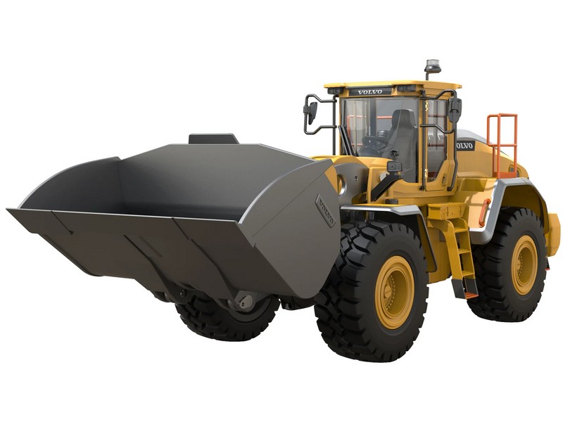 Радиоуправляемый колесный погрузчик Double Eagle Volvo L260H 1/16 2.4G RTR