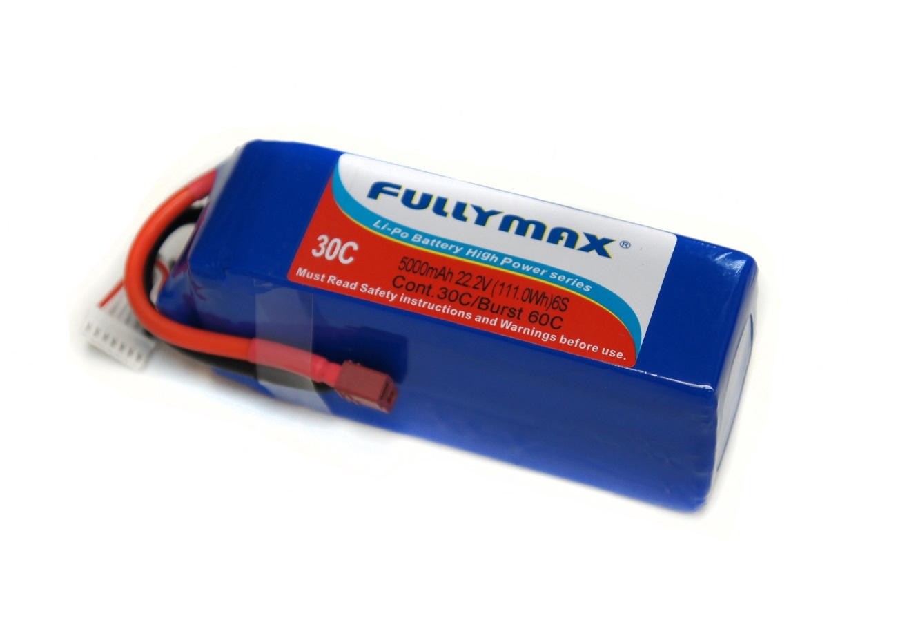Аккумулятор LiPo Fullymax 22.2V 5000мАч 30C
