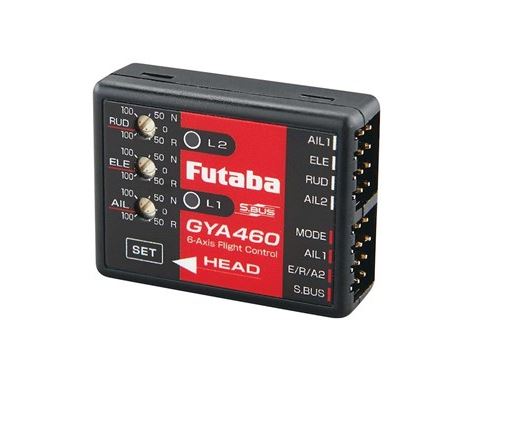 Приемник аппаратуры управления моделями Futaba Гироскоп 6-ти осевой FUGYA460