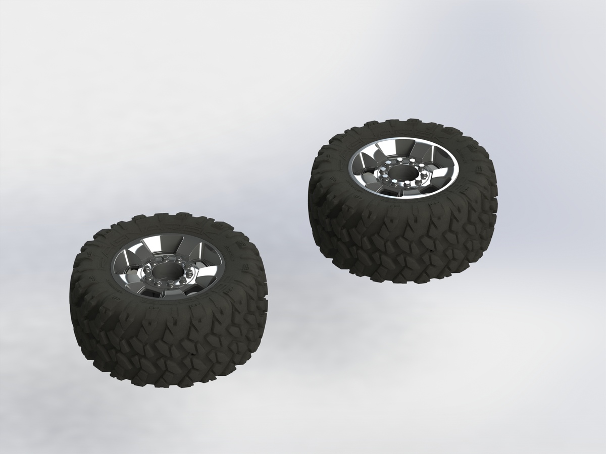 Комплект колес Dboots Ragnarok MT 6S 2шт