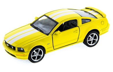 Машина Kinsmart Ford Mustang GT 1:38 инерционная