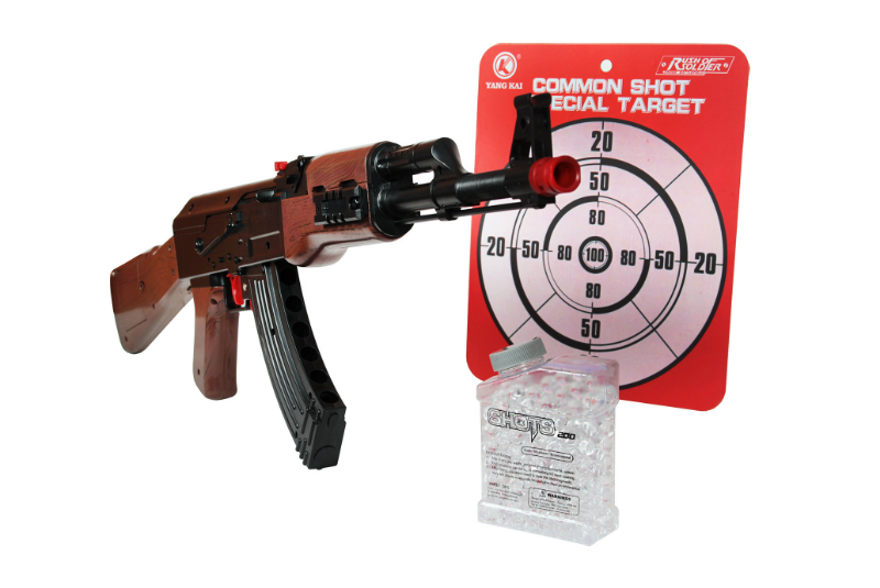 Оружие детское HC-Toys Автомат AK-47 (2 режима, гелевые пули)