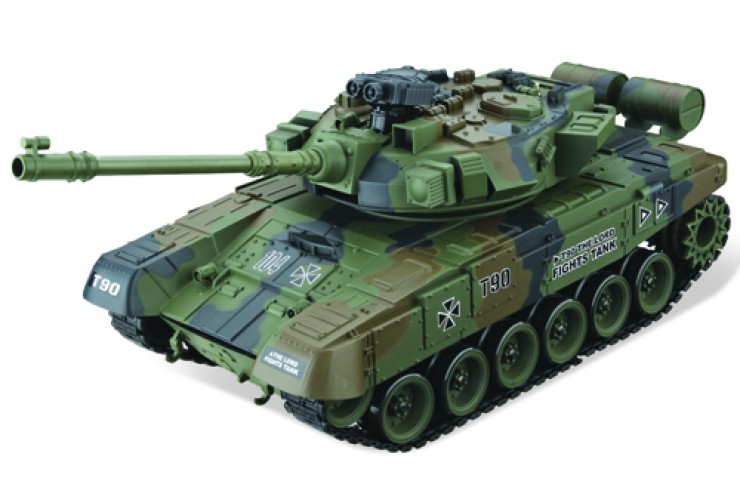 Радиоуправляемый танк Т-90 Владимир масштаб 1:20 2.4G