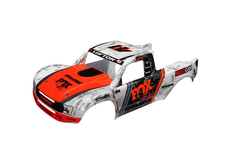 Окрашенный корпус Traxxas Unlimited Desert Racer Fox Edition TRA8513
