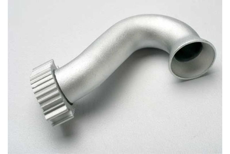 Header, exhaust (tubular aluminum, silver-anodized) (TRX 2.5, 2.5R)