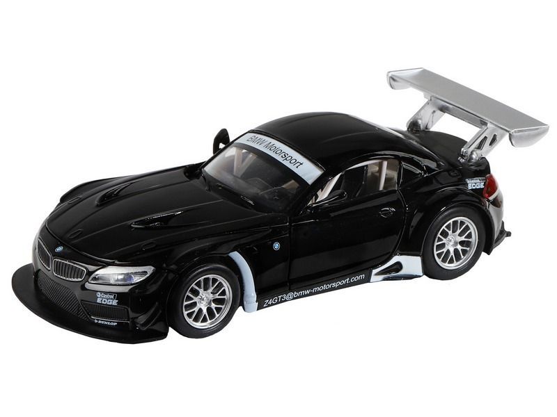 Машина ''АВТОПАНОРАМА'' BMW Z4 GT, черный, 1/32, свет, звук, инерция, в/к 17,5*13,5*9 см