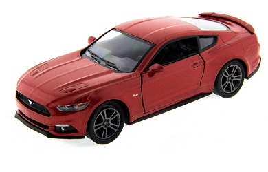 Машинка Kinsmart Ford Mustang GT 2015 1:38 инерционная