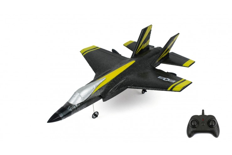 Радиоуправляемый самолет F35 Fighter 2.4G FX635 Черный