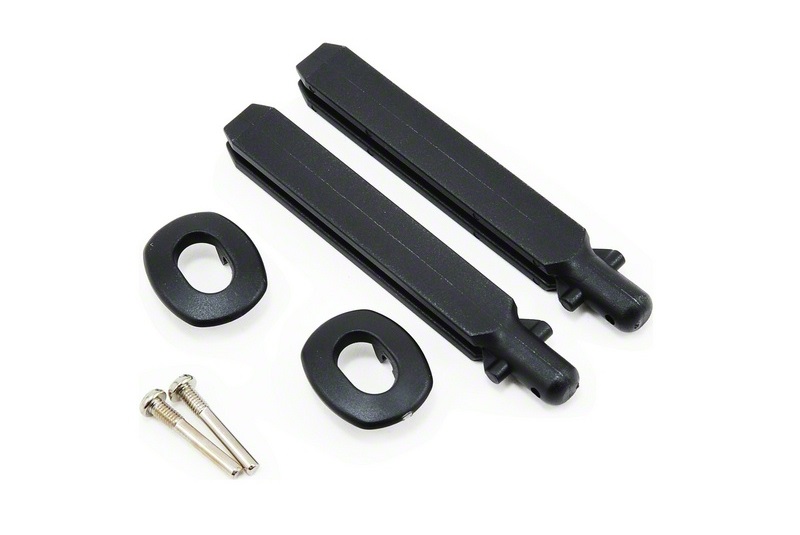Body mount posts (2)/ body post pivot (2)/ screw pins, 2.5x18mm (2)