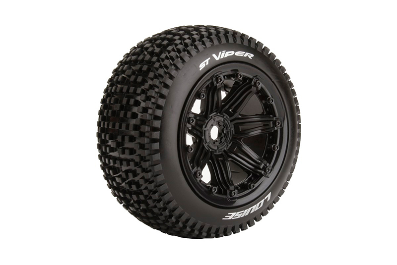 Колеса в сборе ST-VIPER 1/8 STADIUM TRUCK TIRE SPORT