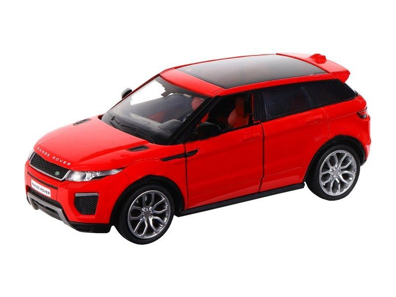 Машина ''АВТОПАНОРАМА'' Land Rover Range Rover Evoque HSE, красный, 1/32, в/к 17,5*12,5*6,5 см