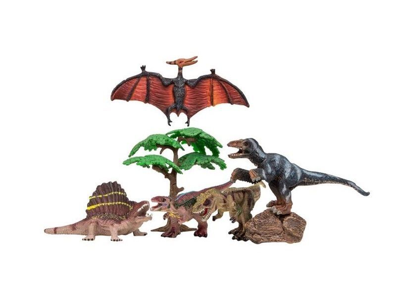 Динозавры MASAI MARA MM206-016 для детей серии Мир динозавров (набор фигурок из 7 пр.)