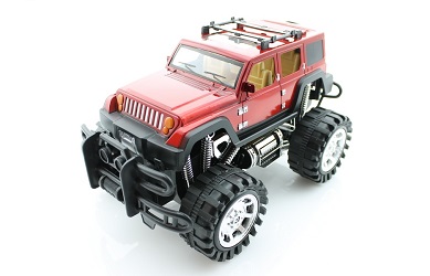 Машина инерционная RF Bigfoot Jeep Wrangler цвет в асс. п/к