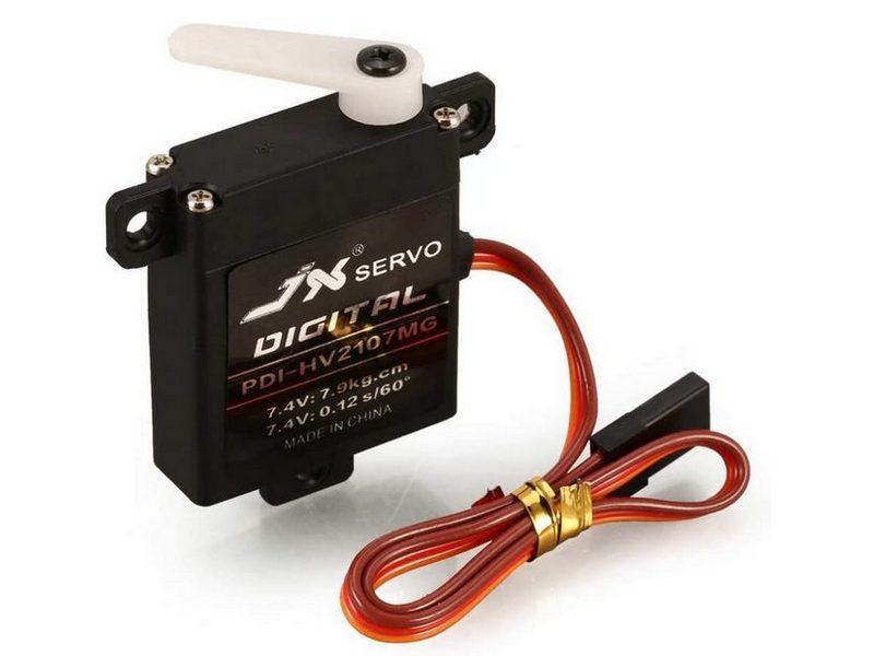 Сервомашинка цифровая JX Servo PDI-HV2107MG (21г/7.9/0.12/7.4V) Mini