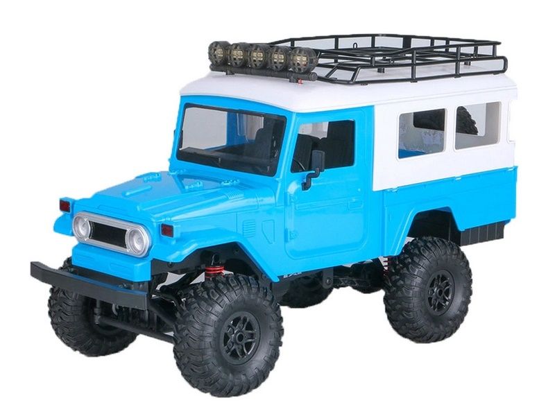 Радиоуправляемая машина MN MODEL японский внедорожник FJ45 (синий) 4WD 2.4G 1/12 RTR