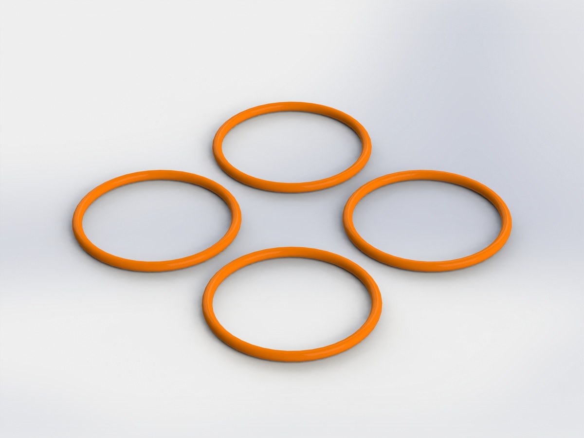 Резиновые кольца 18х1.2мм (4шт)