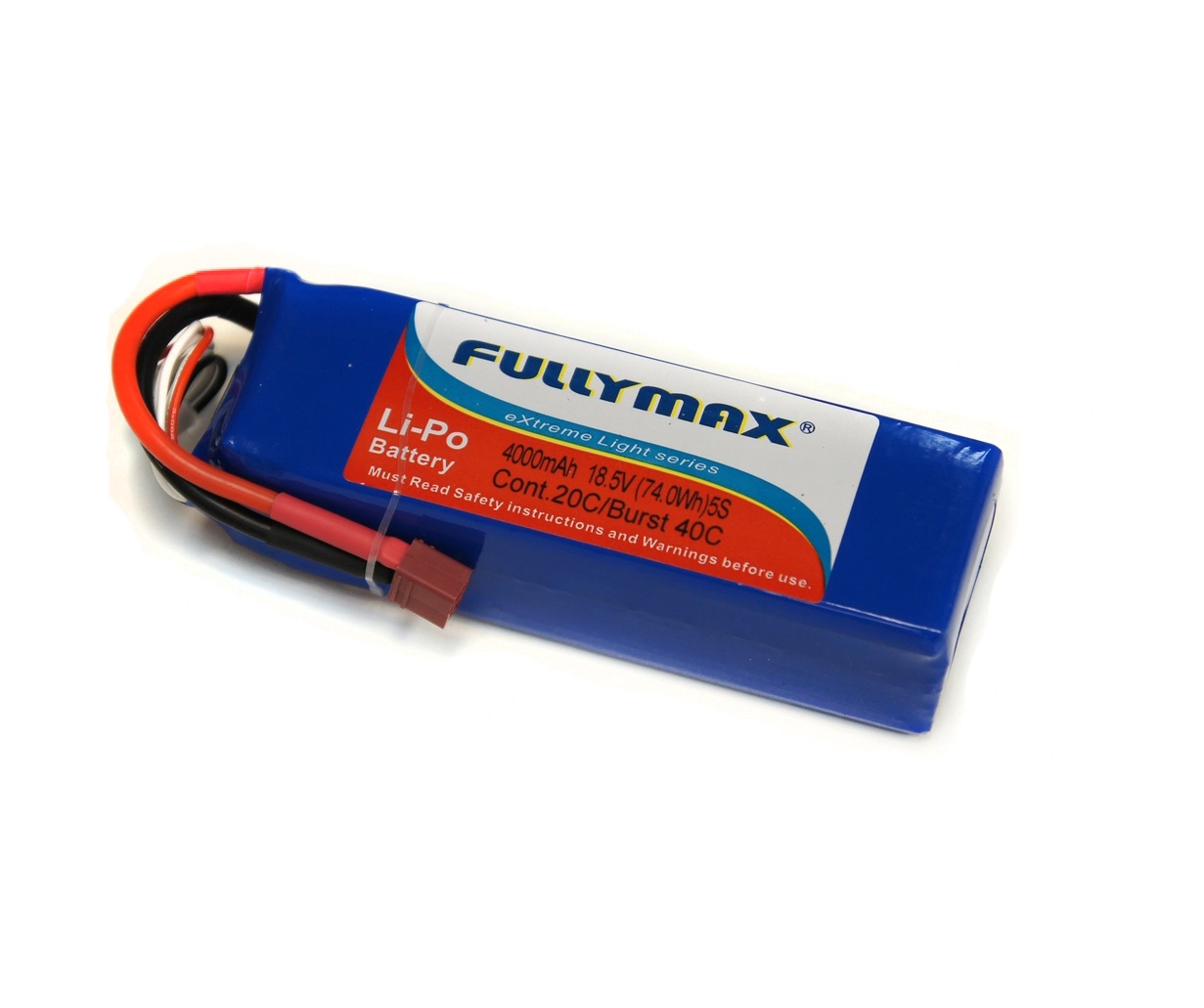 Аккумулятор LiPo Fullymax 18.5V 4000мАч 20C