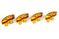 Суппорта тормозные, алюминий (золотой, 4 штуки) Vaterra: V100