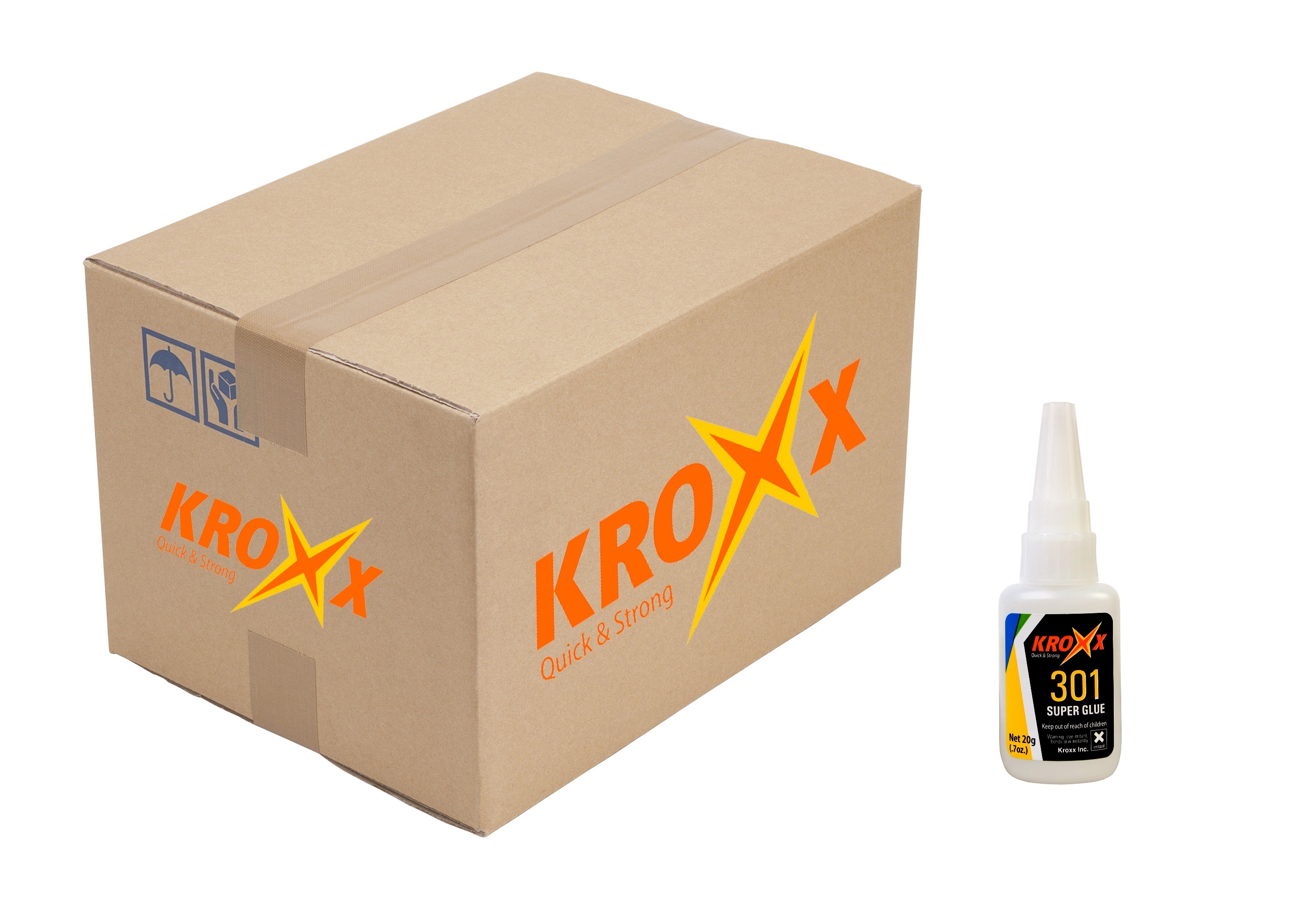 Клей Kroxx (циакрин) 301 20мл (500шт)
