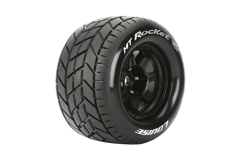 Колеса в сборе MFT 1/8 MT-ROCKET MONSTER TRUCK TIRE SPORT