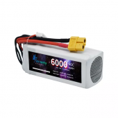 Аккумулятор LiPo Teranty 6000мАч 60C 14.8V XT60