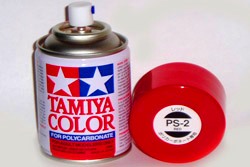 Краска по лексану Tamiya PS-2 Красная