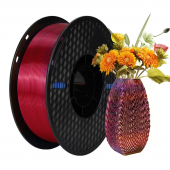Филамент Kingroon PLA Tri Color Silk Red-Golden-Blue 1.75mm 1KG