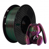 Филамент Kingroon PLA Dual Silk Red-Green 1.75mm 1KG