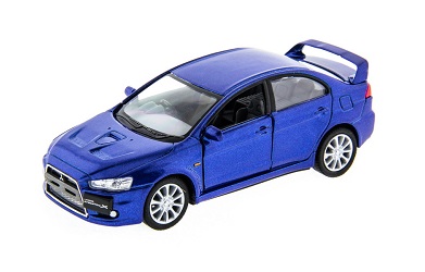 Инерционная модель-копия Kinsmart Mitsubishi Lancer Evolution 1:36