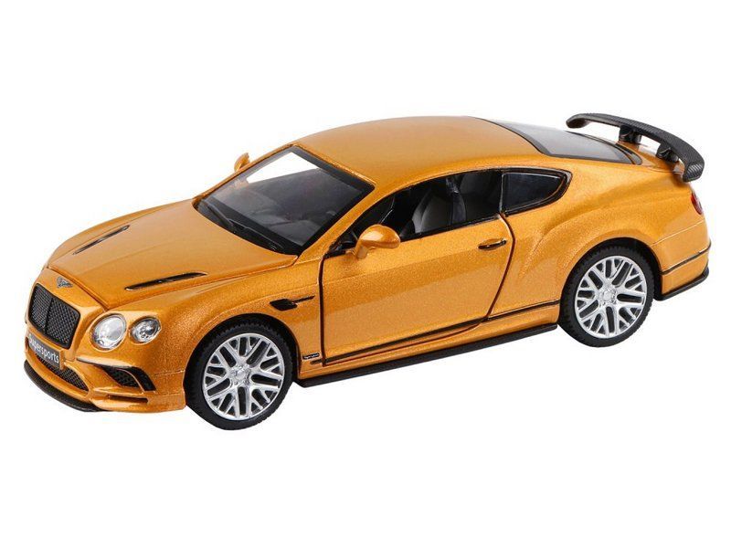 Машина ''АВТОПАНОРАМА'' Bentley Continental Supersports, оранжевый, 1/32, в/к 17,5*12,5*6,5 см